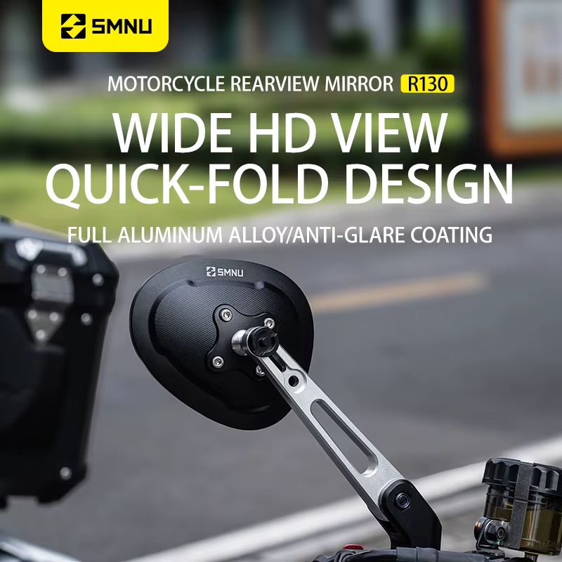 SMNU R130 Motorcycle Rearview Mirror