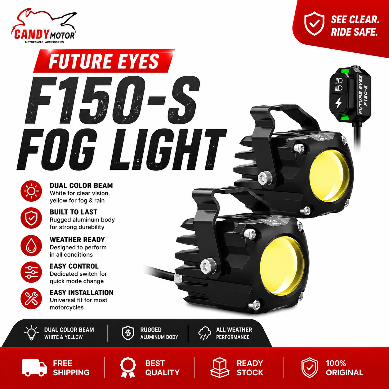 F150-S Future Eye Fog Light