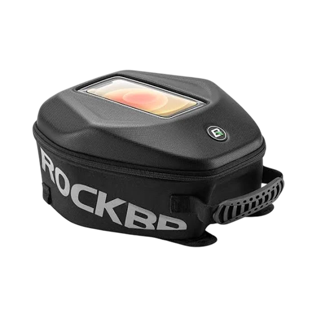 ROCKBROS 7L Hard Shell Motorcycle Tank Bag Waterproof with Touchscreen Phone Pouch