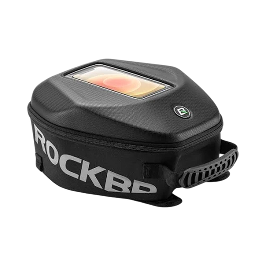 ROCKBROS 7L Hard Shell Motorcycle Tank Bag Waterproof with Touchscreen Phone Pouch