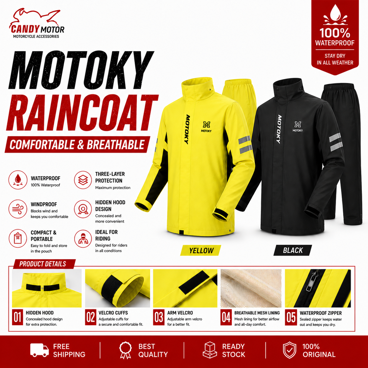 MotoKy Raincoat