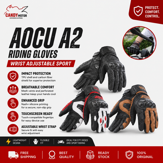 AOCU A2 Riding Gloves Wrist Adjustable Sport