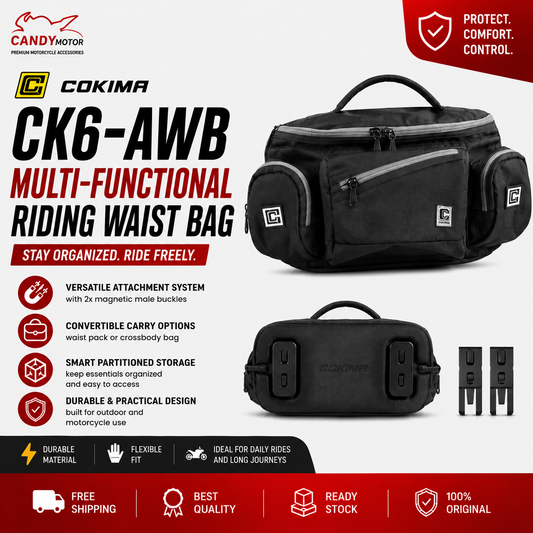COKIMA CK6-AWB Multi-functional Riding Waist Bag
