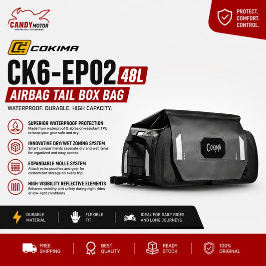 COKIMA CK6-EPO2 48L Airbag Tail Box Bag