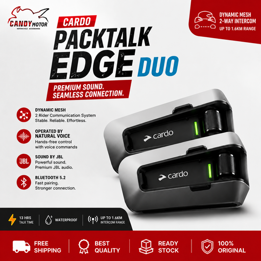 Cardo Packtalk Edge (DUO) w/JBL