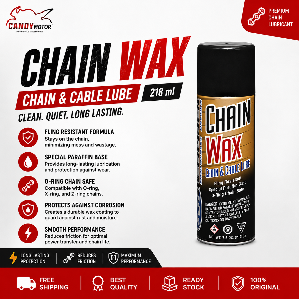 Chain wax (218ML)
