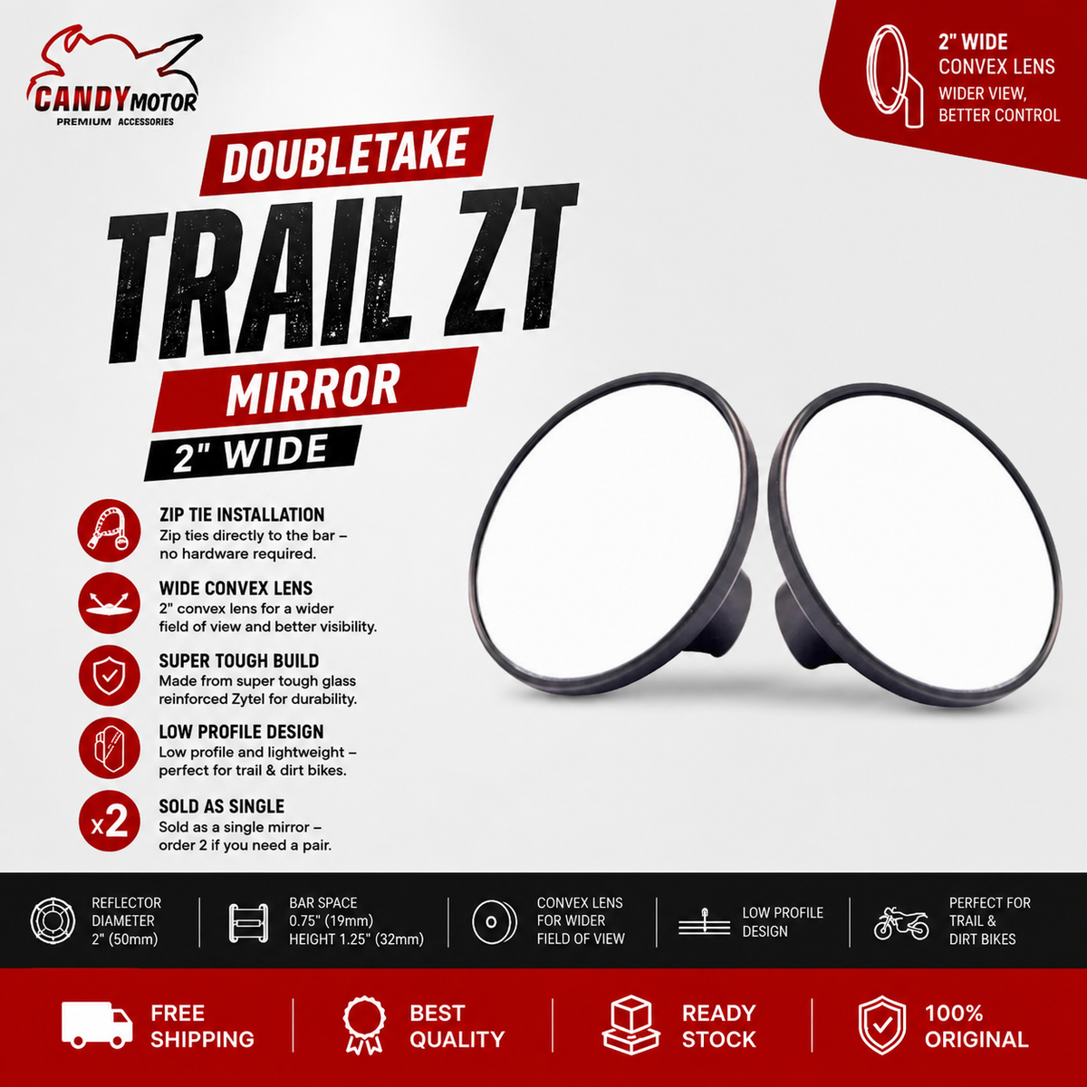 DoubleTake Mirror Trail ZT