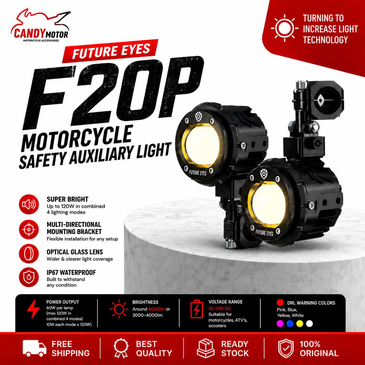 F20P Future Eye Fog Light