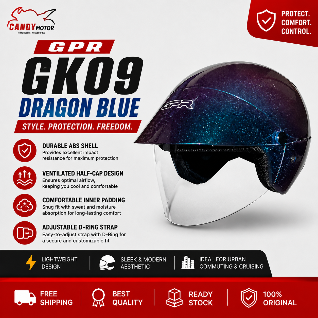 GPR GK09 Dragon Blue