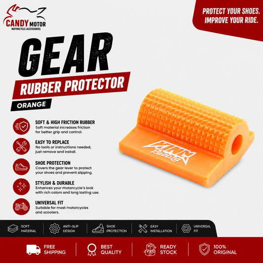 Gear rubber protector Orange