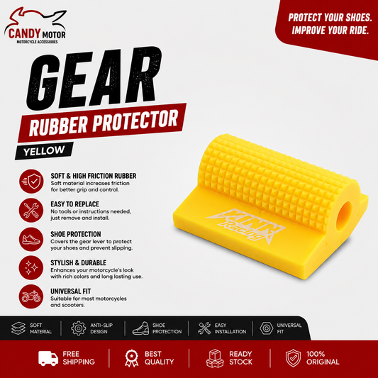 Gear rubber protector Yellow