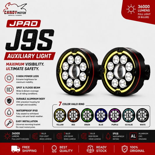 JPAD J9S Auxiliary Lights