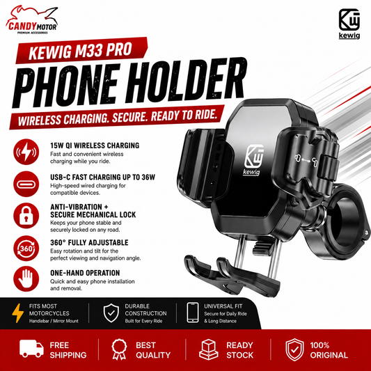 Kewig M33 Pro Wireless Charging Phone Holder