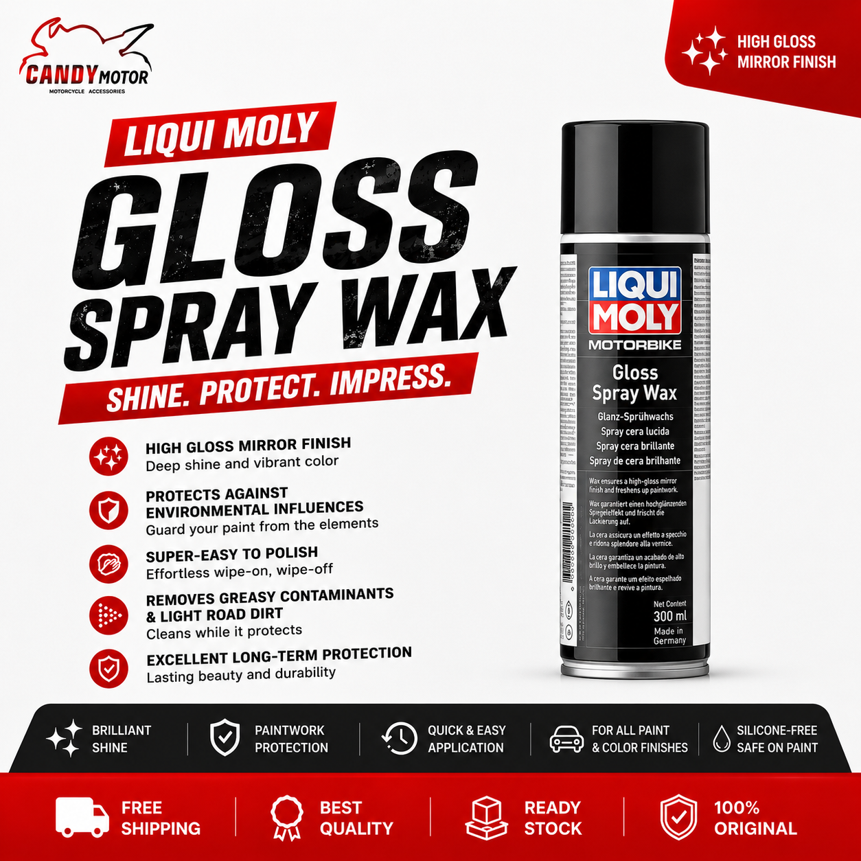 Liqui Moly Gloss Spray Wax