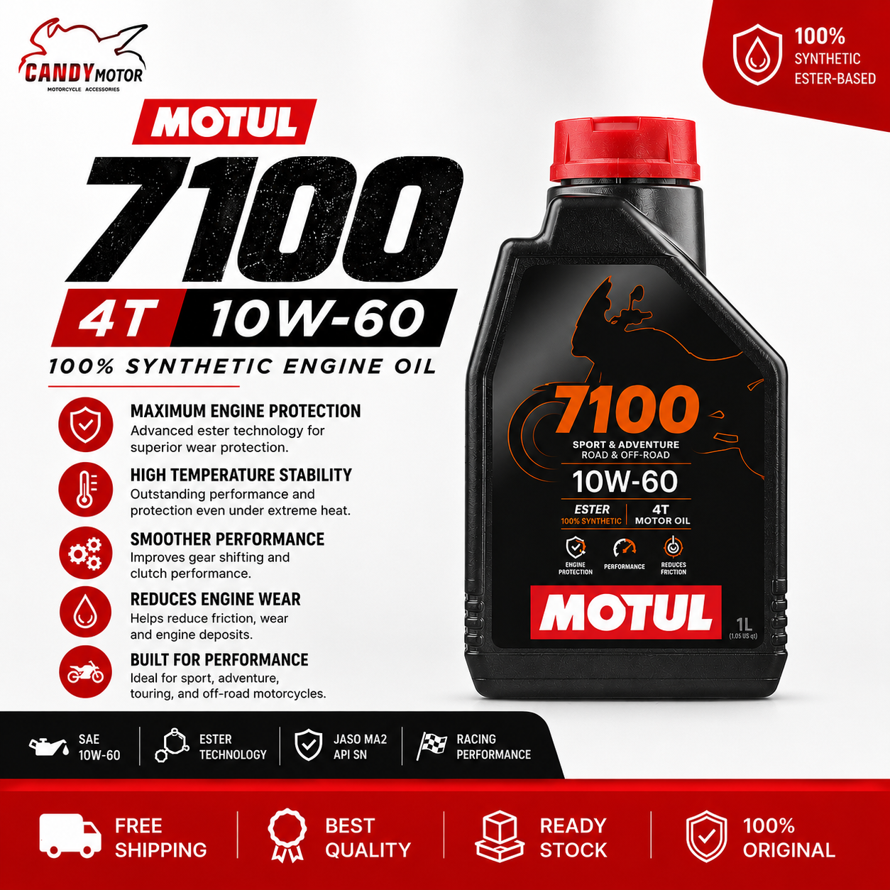 Motul 7100 4T 10W-60