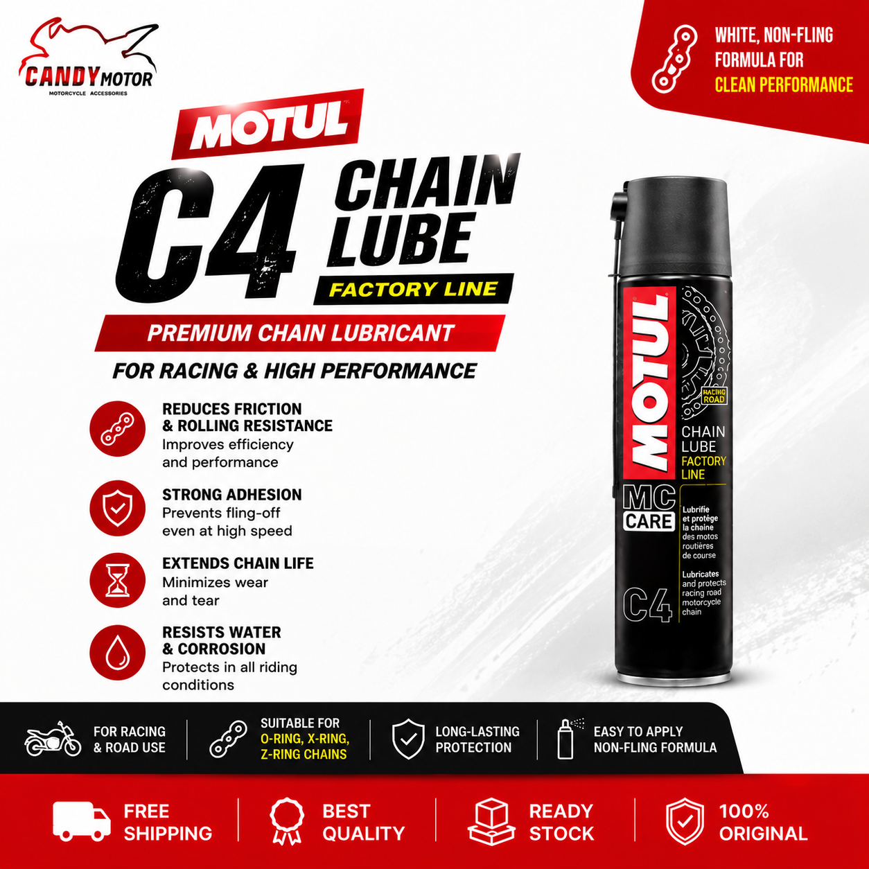 Motul C4 chain lube