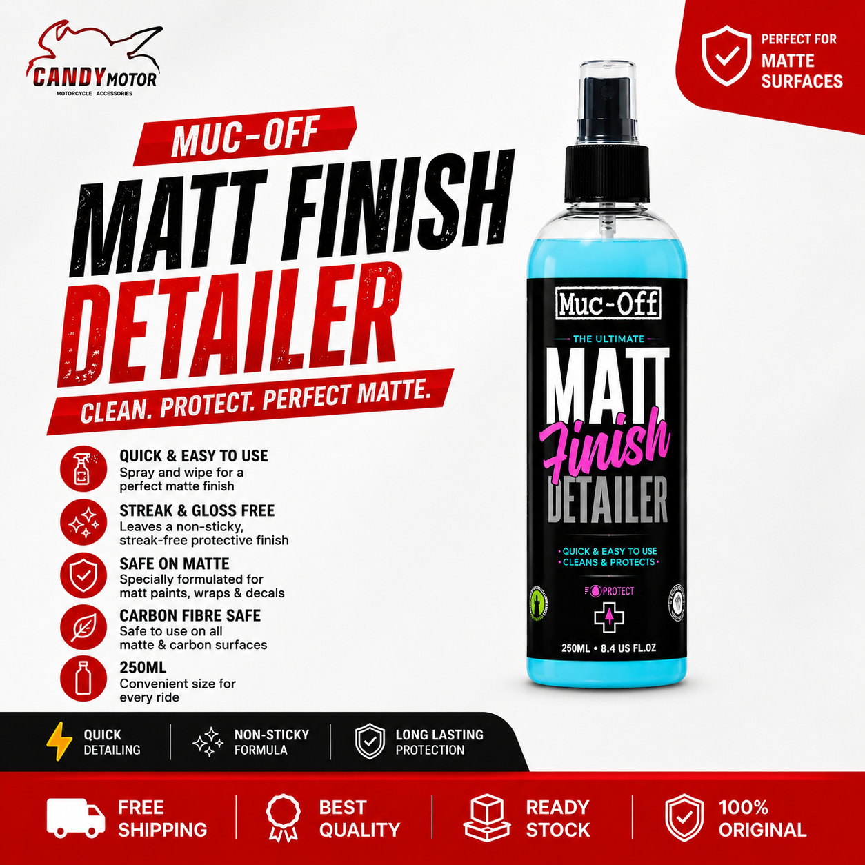 Muc-Off Matt Finish Detailer