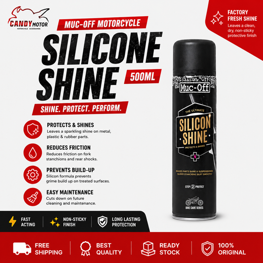 Muc-Off Motorcycle Silicone Shine 500ml