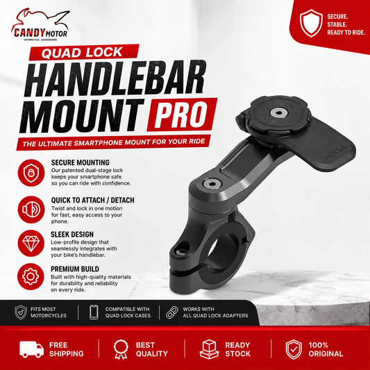 Quad Lock Handlebar Mount PRO
