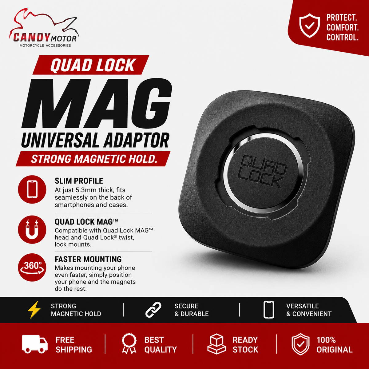 Quad Lock MAG Universal Adapter