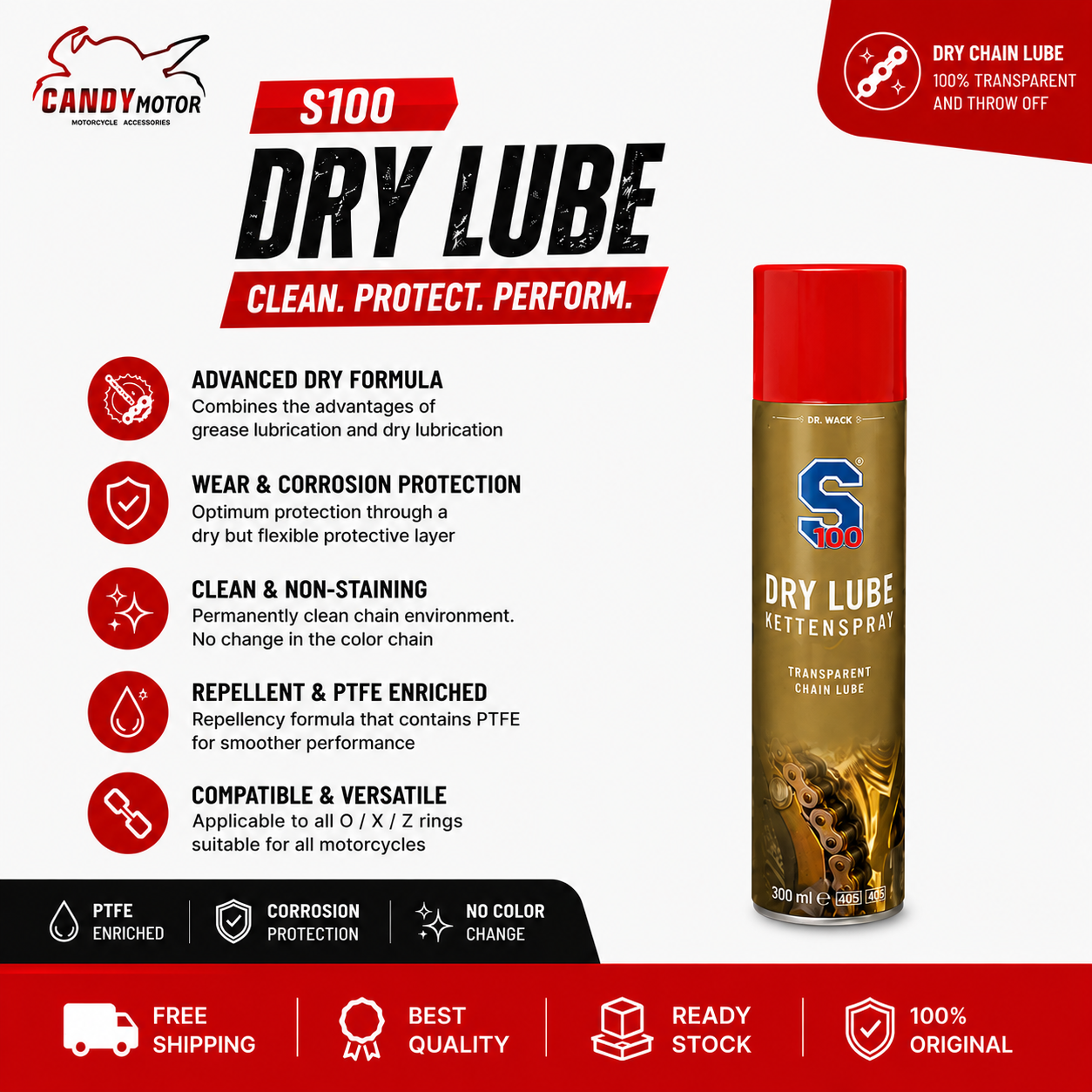S100 Dry Lube