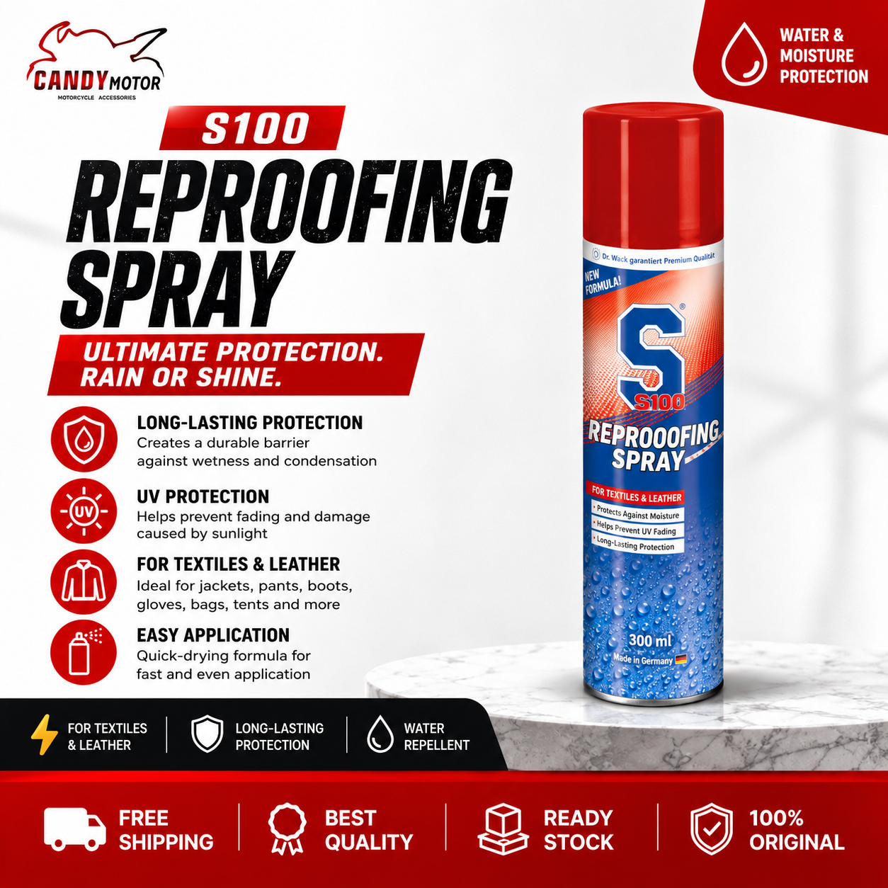 S100 Reproofing Spray