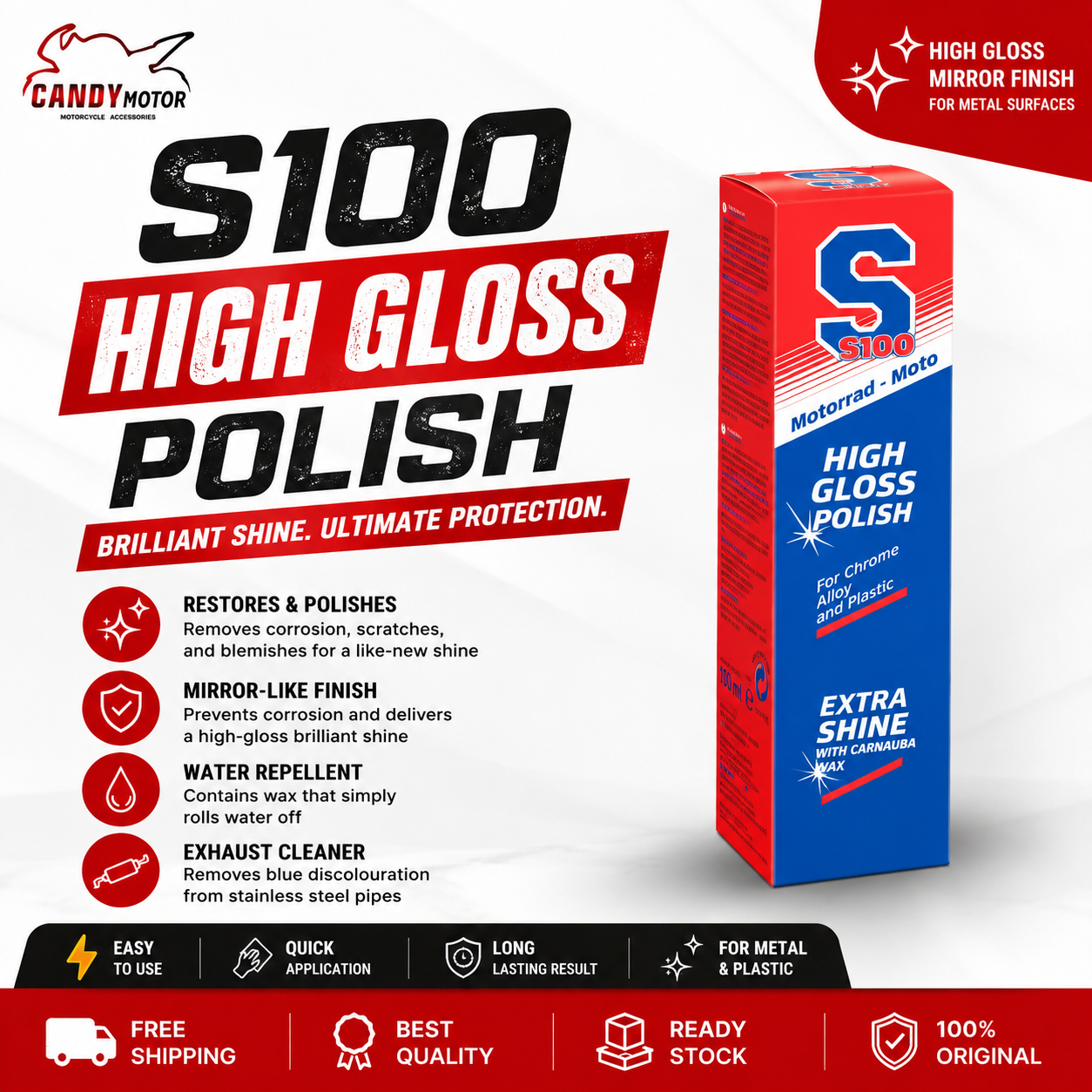 S100 high gloss polish