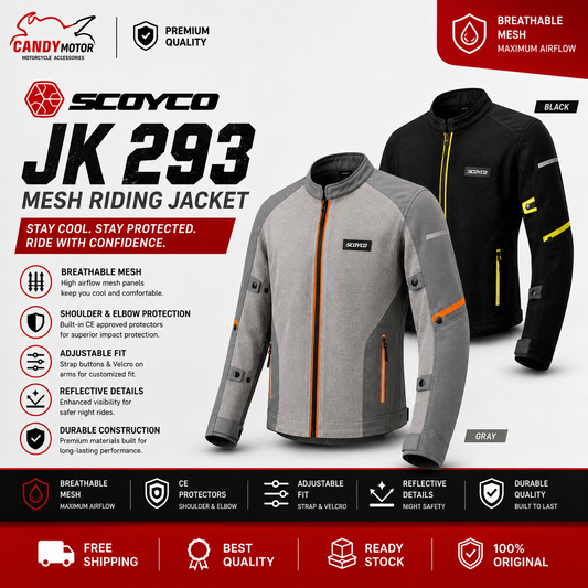 SCOYCO Motorcycle Riding Jacket - JK293