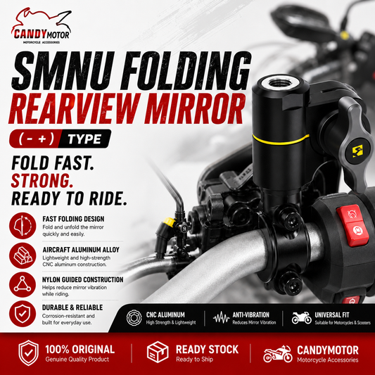 SMNU Folding Rearview Mirror ( - + )