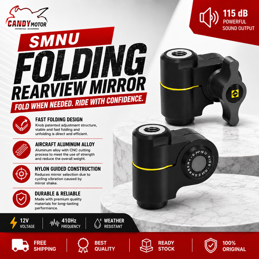 SMNU Folding Rearview Mirror (+ +)
