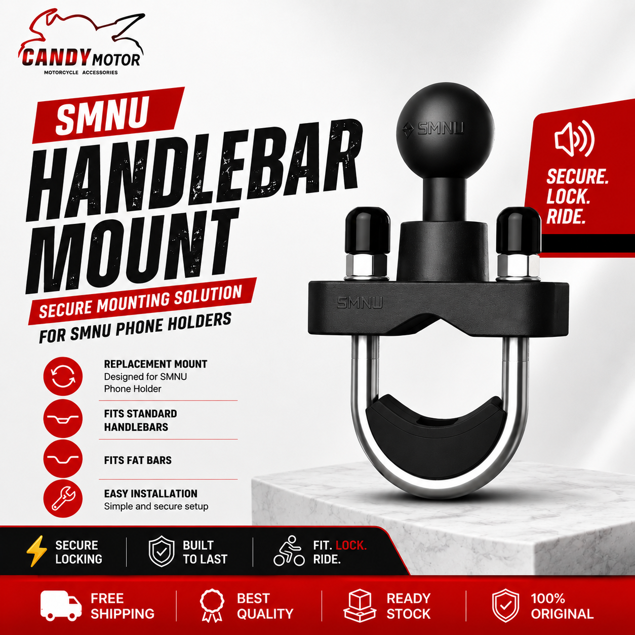 SMNU Handlebar Mount
