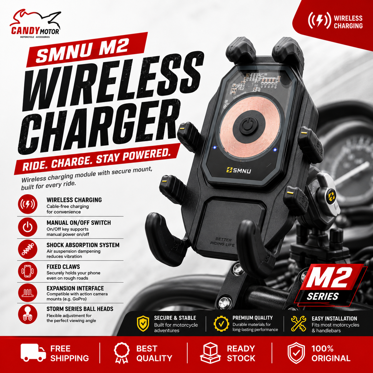 SMNU M2 Wireless Charger