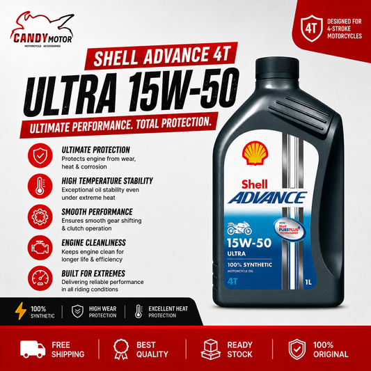 Shell Advance 4T Ultra 15W-50
