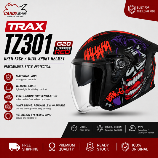 TRAX TZ301 G20 Surprise Red