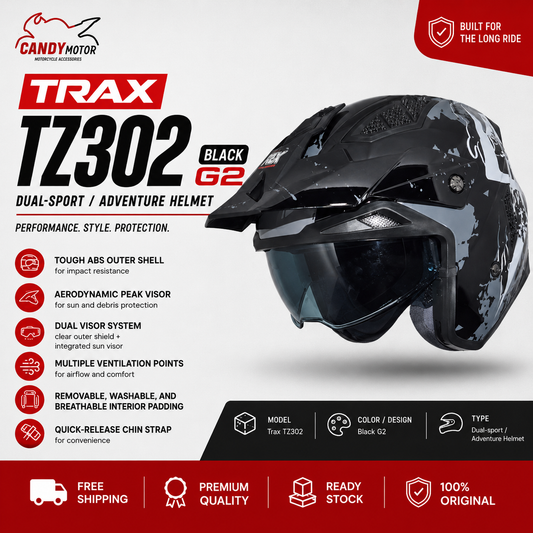 TRAX TZ302 Black G2
