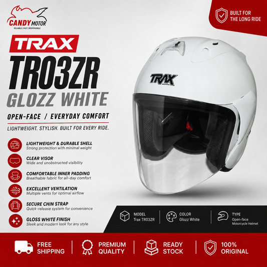 Trax TR03ZR Glozz White