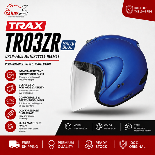 Trax TR03ZR Matte Blue