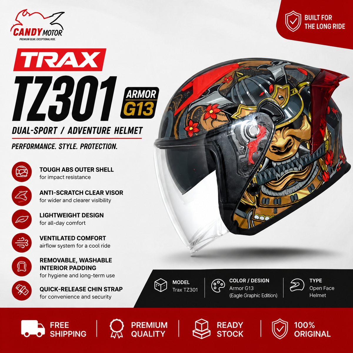 Trax TZ301 Armor G13