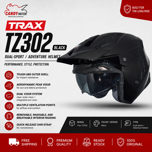 Trax TZ302 Black