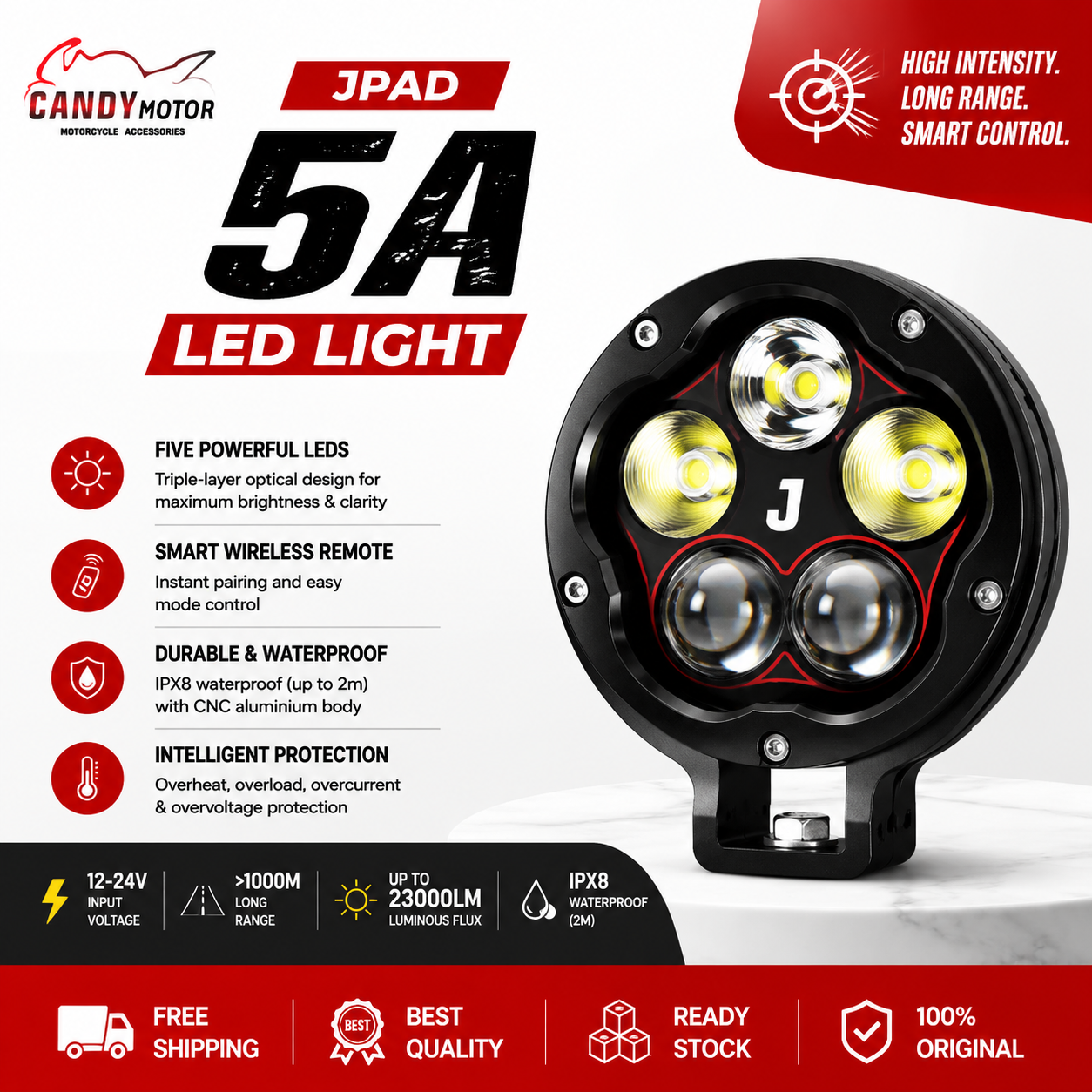JPAD LED Light-5A