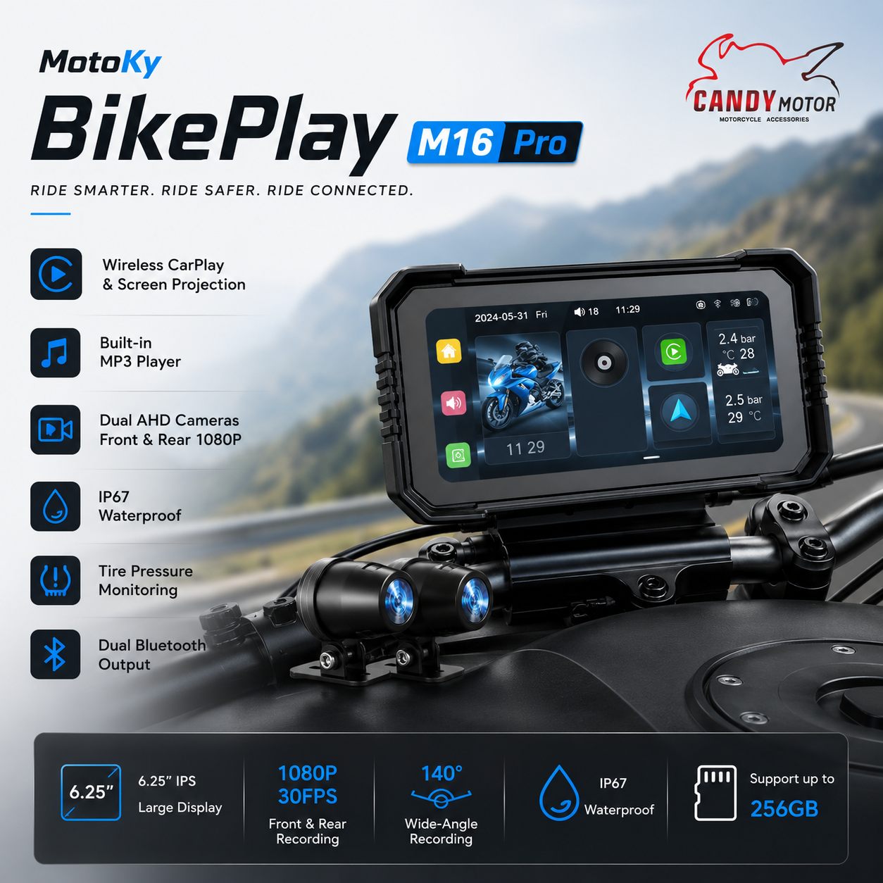 MotoKy BikePlay M16 Pro