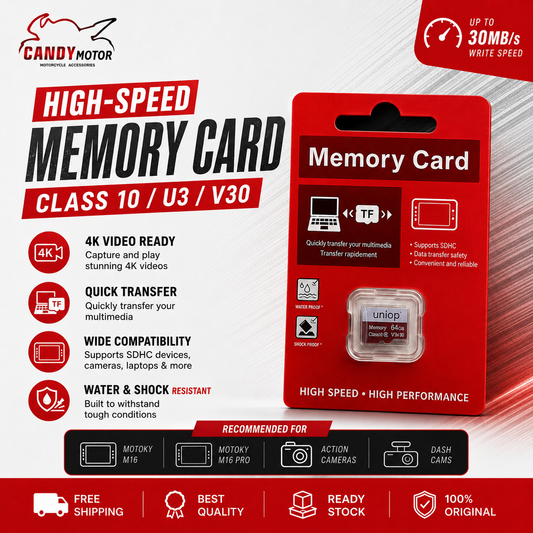 High-speed Memory Card (Class 10 / U3 / V30)