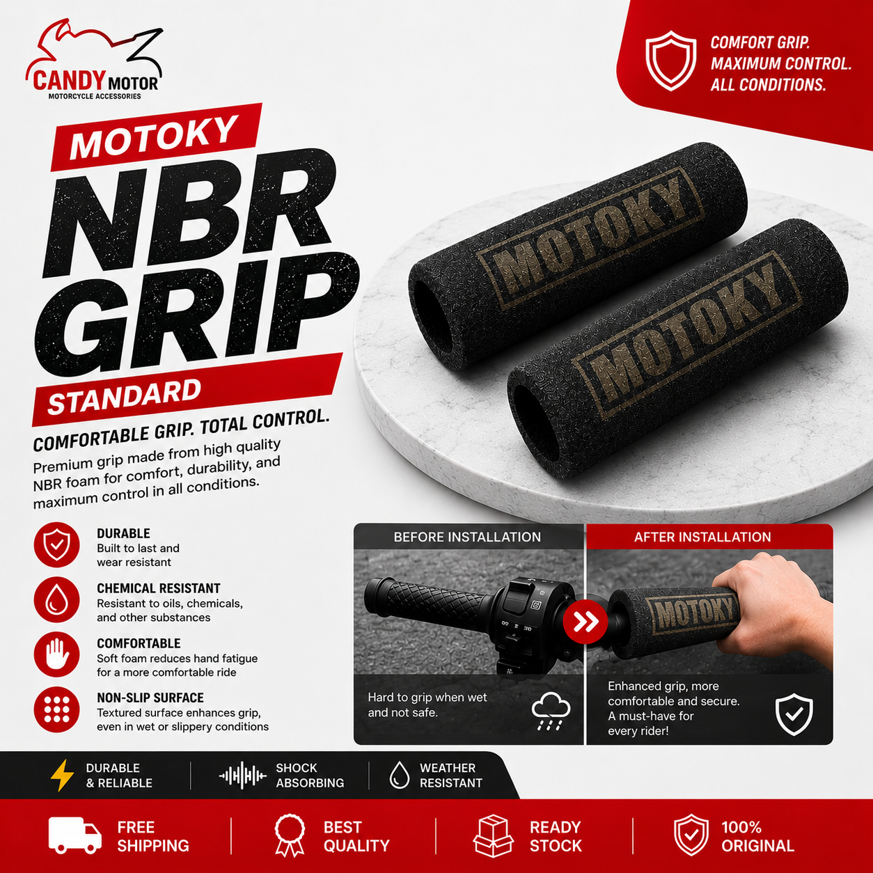 MotoKy NBR Grip (Standard)