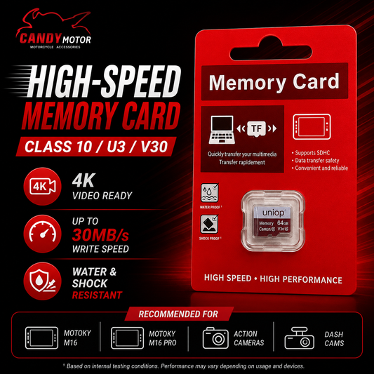 High-speed Memory Card (Class 10 / U3 / V30)