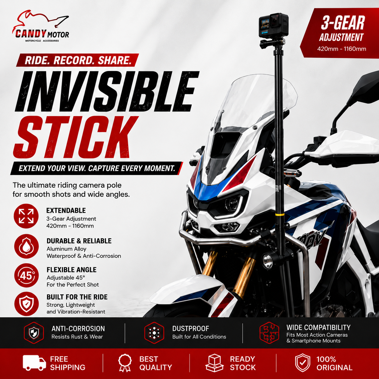 SMNU Invisible Stick