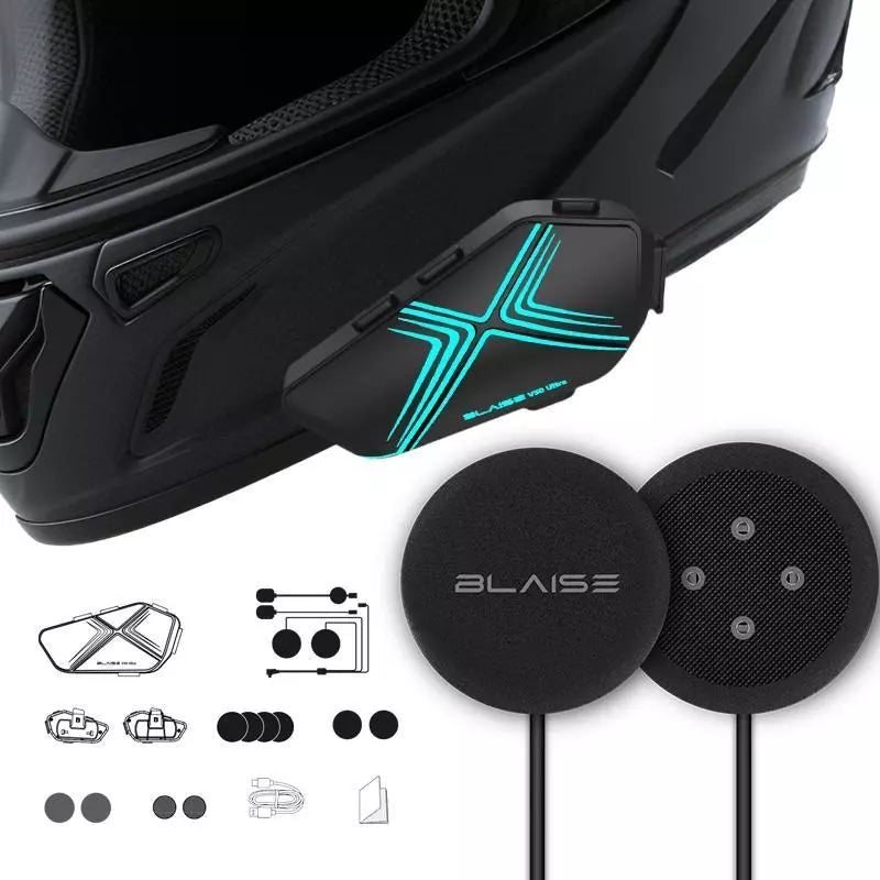BLAISE V50 Ultra Motorcycle Helmet Intercom Bluetooth