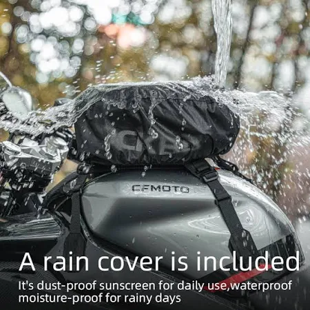 ROCKBROS 7L Hard Shell Motorcycle Tank Bag Waterproof with Touchscreen Phone Pouch
