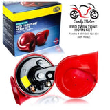 Hella Red Twin Tone Horn Set