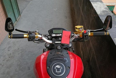 Circuit BarEnd Mirrors Black