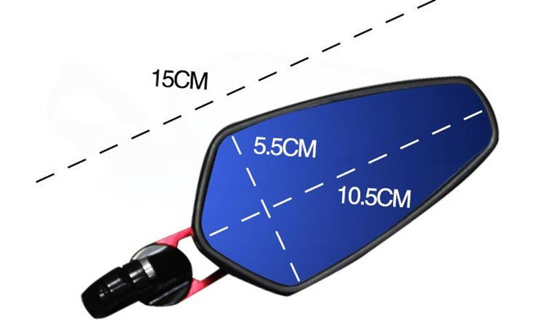 Circuit BarEnd Mirrors Black